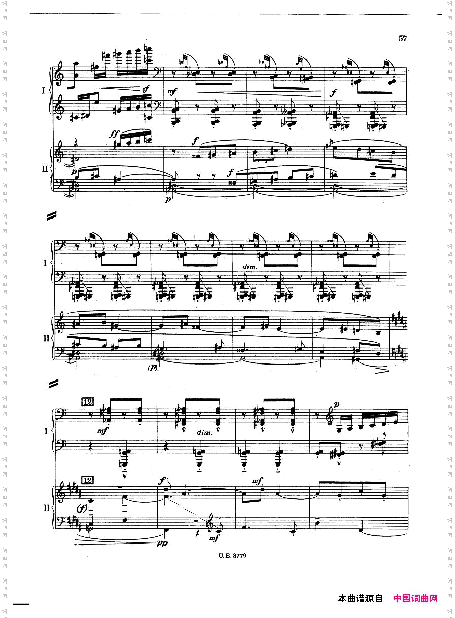Bartok-SZ83-PianoConcerto12preduct二