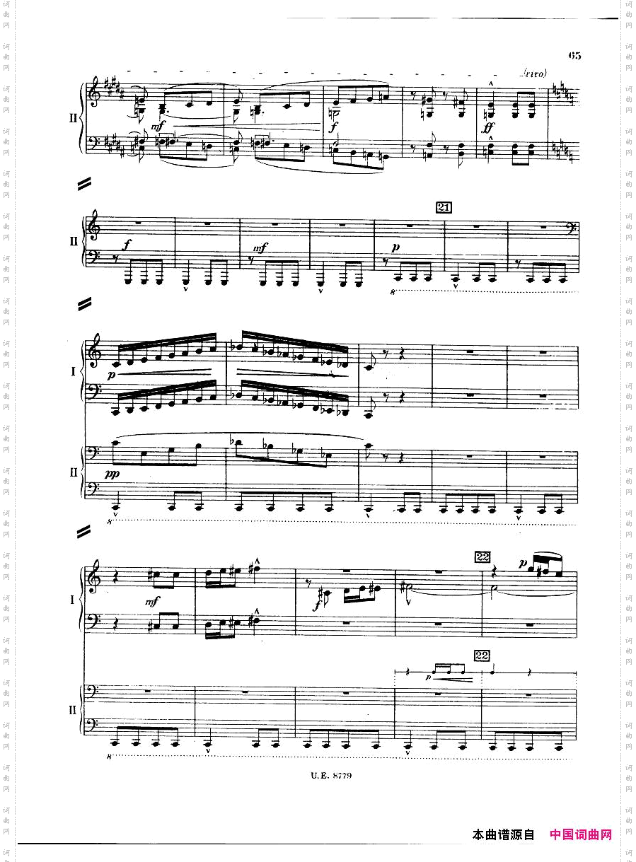 Bartok-SZ83-PianoConcerto12preduct二