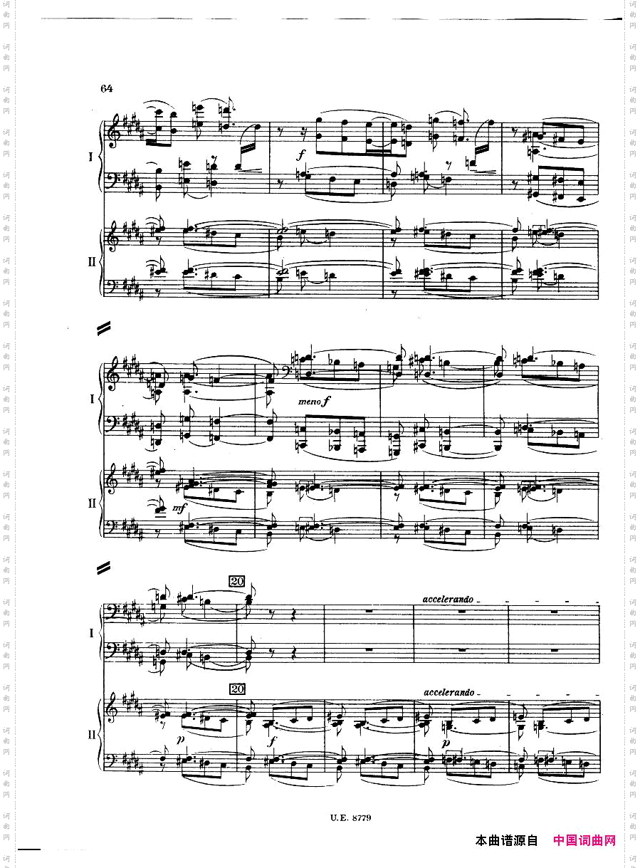 Bartok-SZ83-PianoConcerto12preduct二