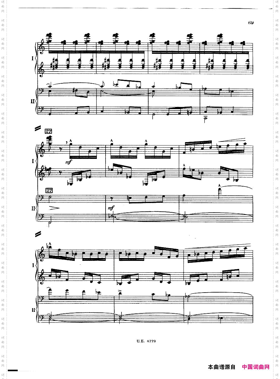 Bartok-SZ83-PianoConcerto12preduct二