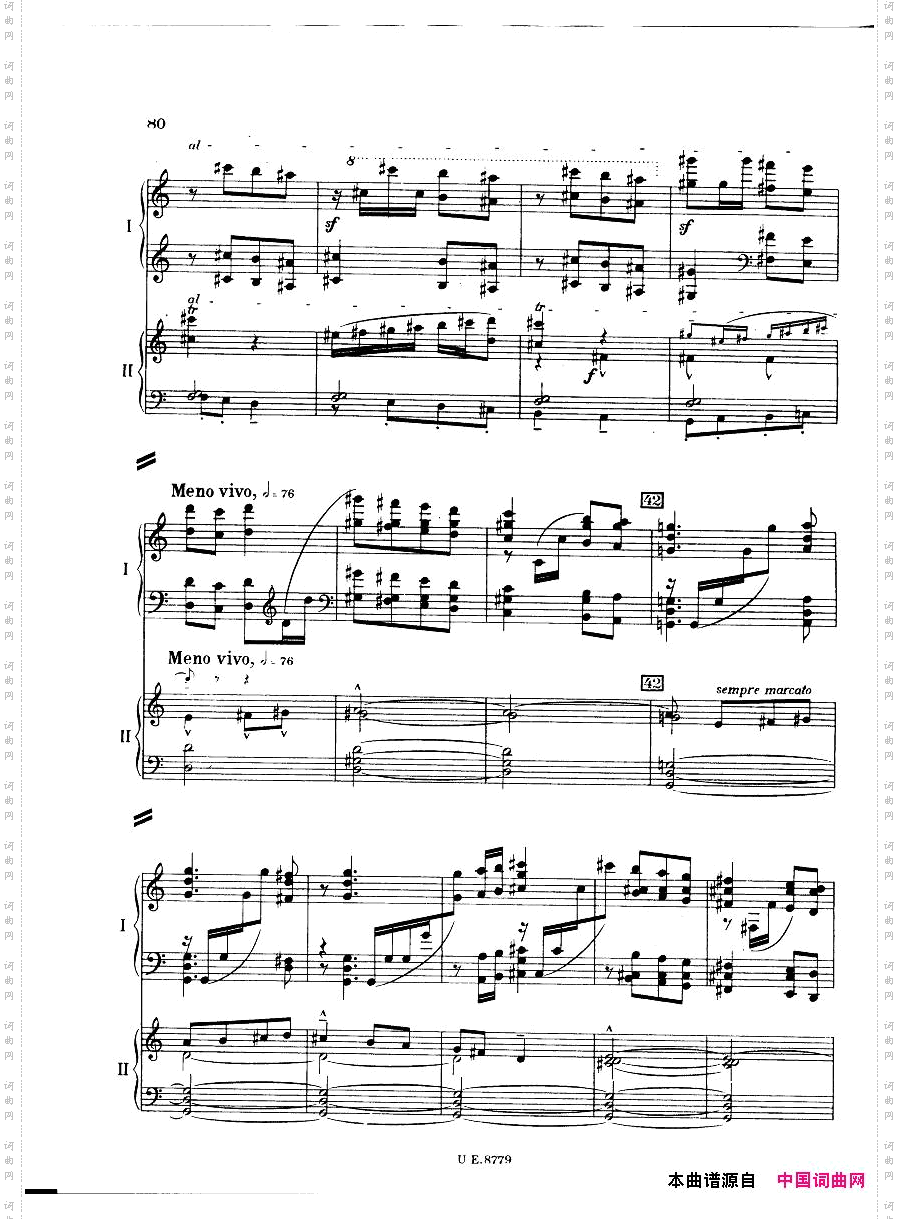 Bartok-SZ83-PianoConcerto12preduct二