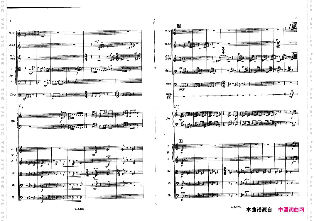 Bartok-SZ83-PianoConcertoNo1FullScore一