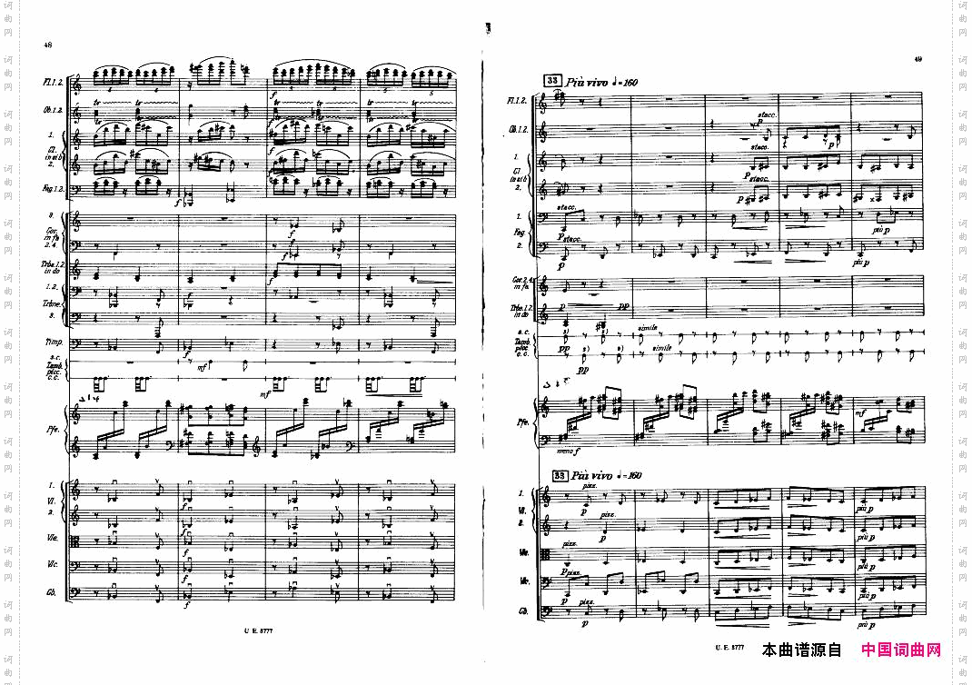 Bartok-SZ83-PianoConcertoNo1FullScore一