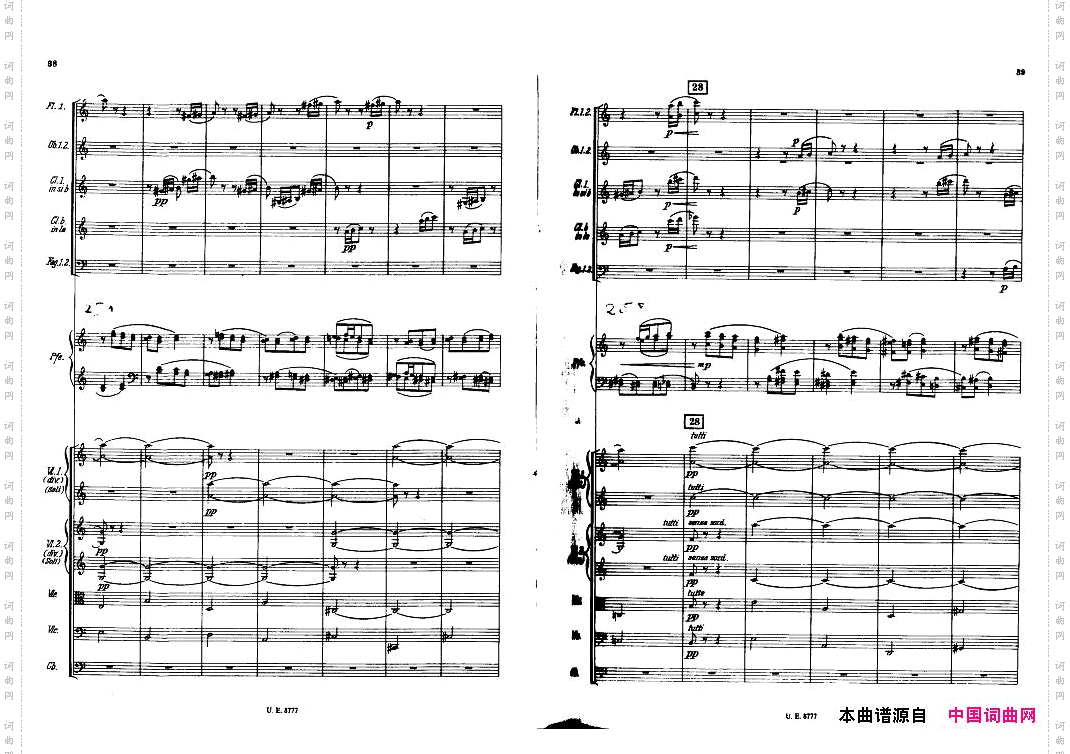 Bartok-SZ83-PianoConcertoNo1FullScore一