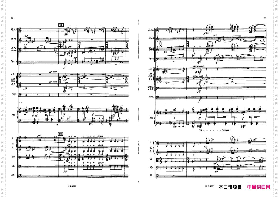 Bartok-SZ83-PianoConcertoNo1FullScore一