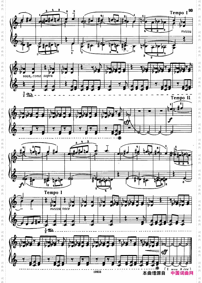 Bartok-SZ107-MikrokosmosforPiano,97-121