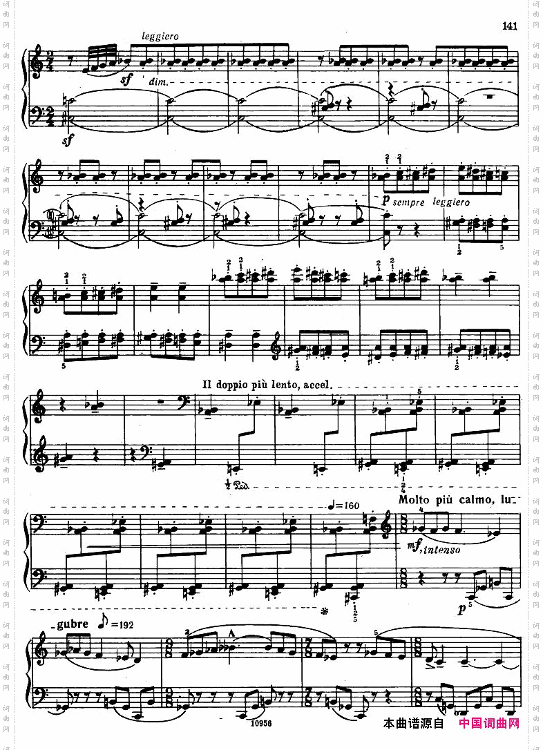 Bartok-SZ107-MikrokosmosforPiano,140-153