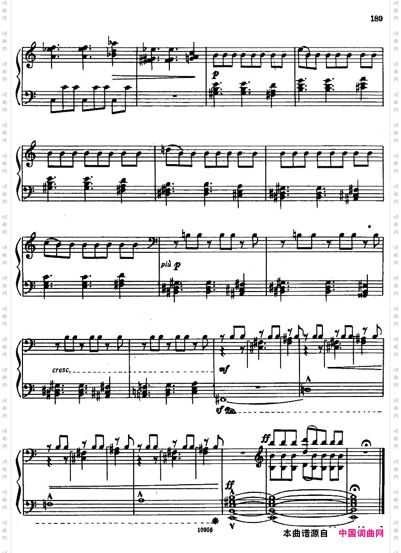 Bartok-SZ107-MikrokosmosforPiano,140-153