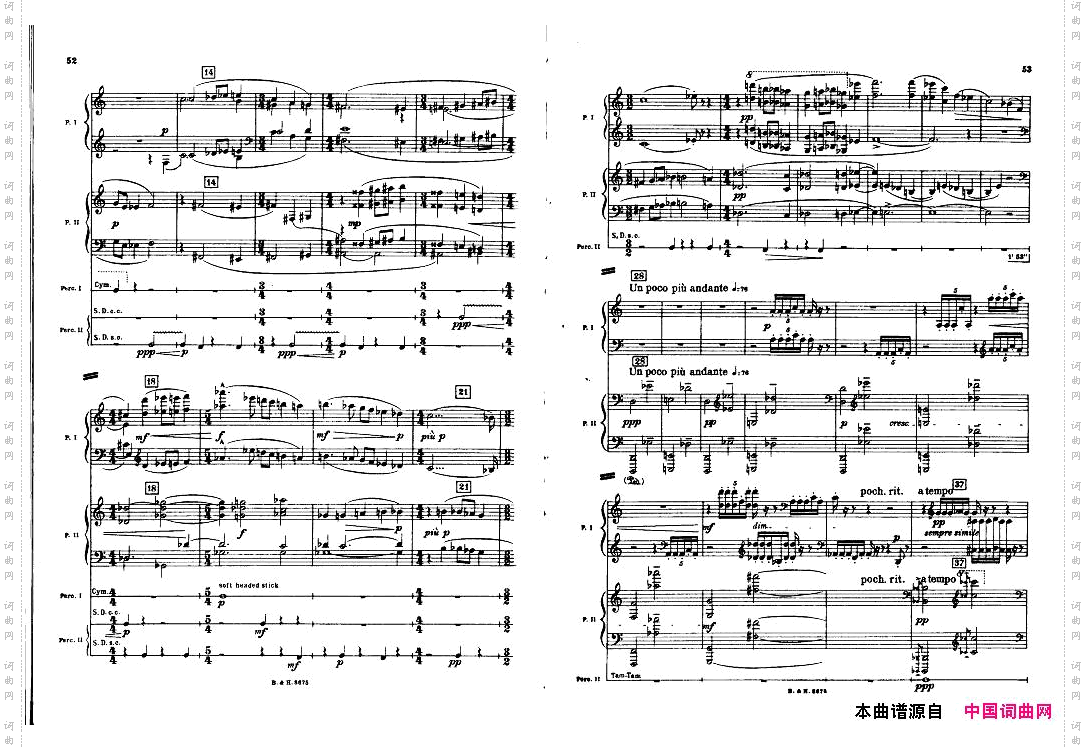 Bartok-SZ110-Sonatafortwopianosandpercussion