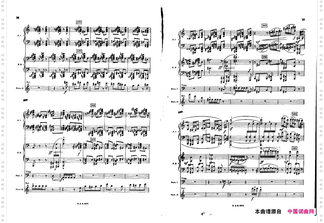 Bartok-SZ110-Sonatafortwopianosandpercussion