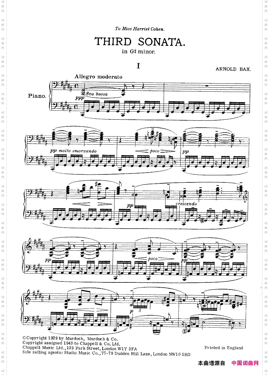 Bax-SonataNo.3