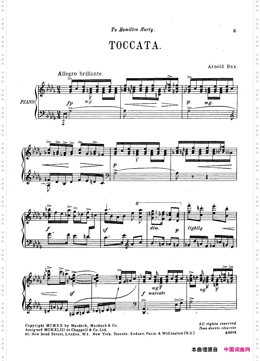 Bax-ToccataDflatmajor