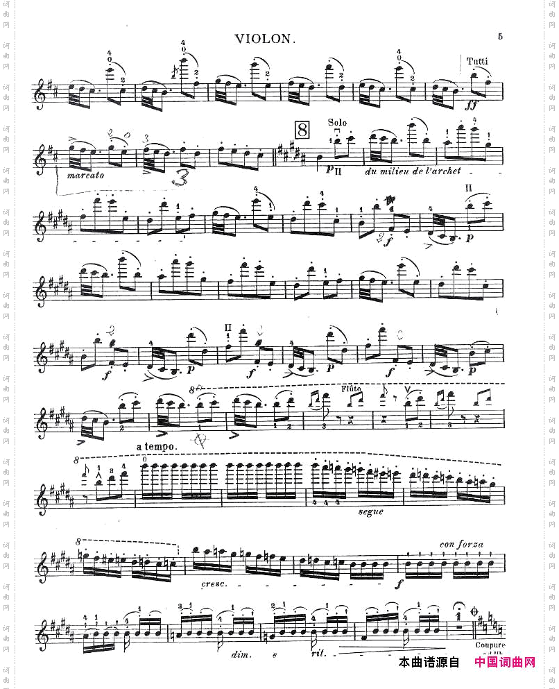 Bazzini-op25-LaRondedesLutinsviolin