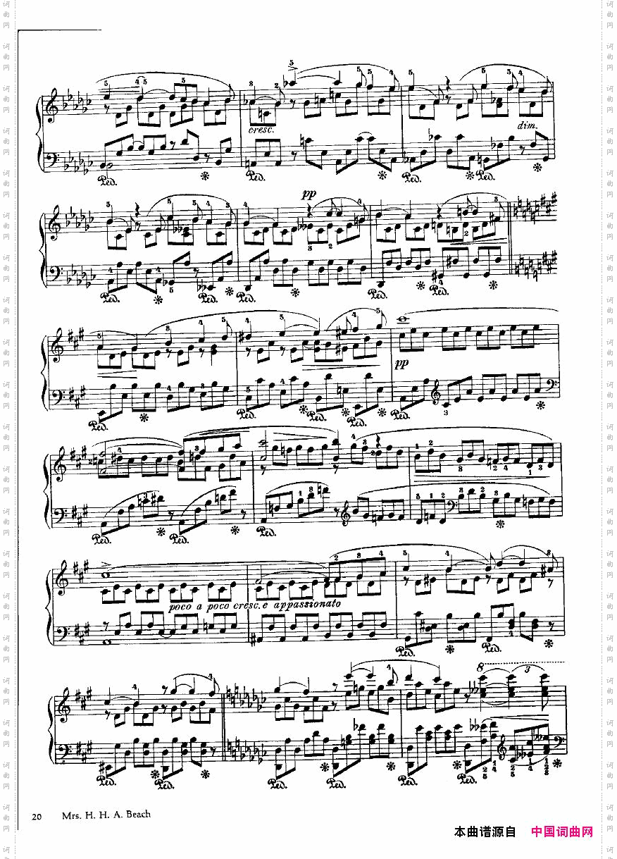 Beach-Op.15No.3,Dreaming1892
