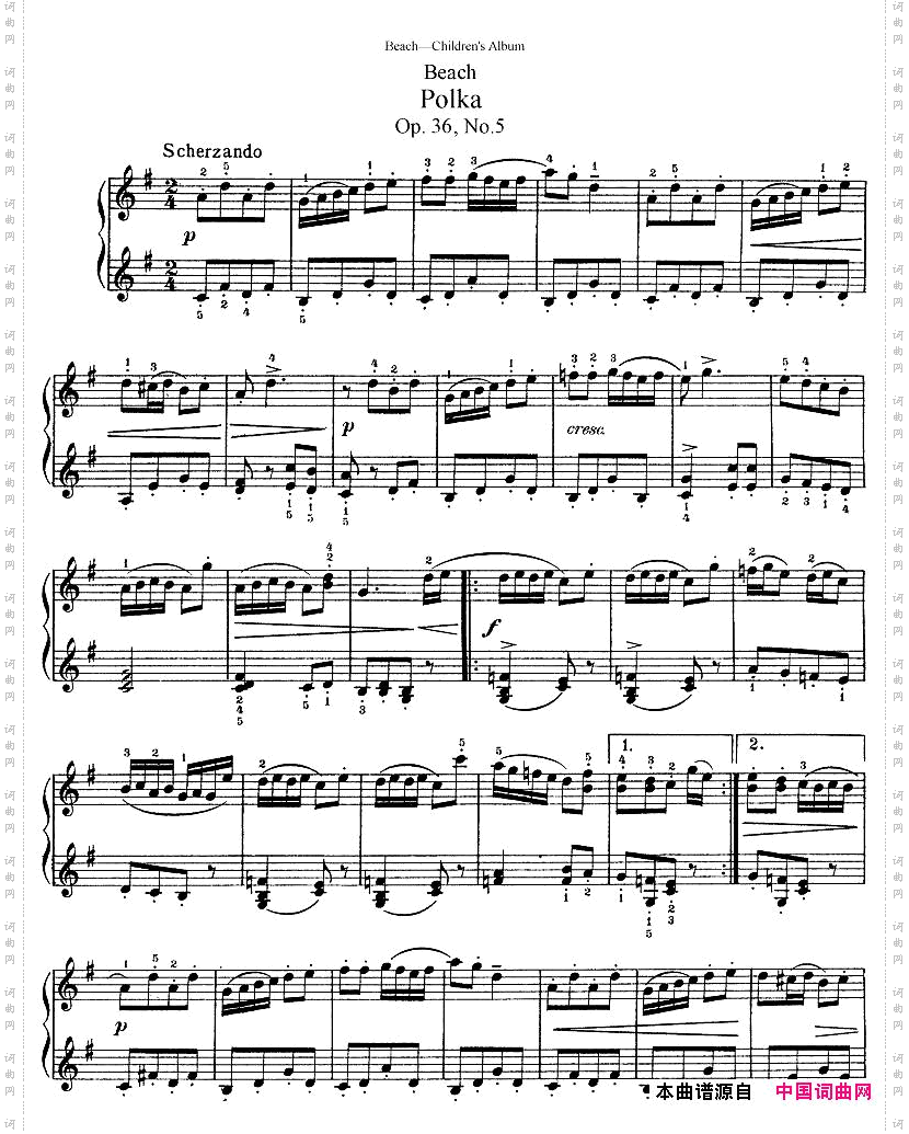 Beach-Op.36,Children’sAlbum