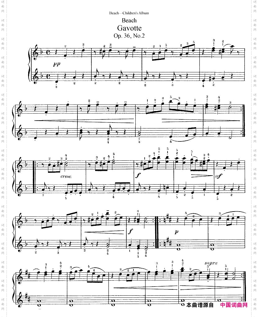 Beach-Op.36,Children’sAlbum