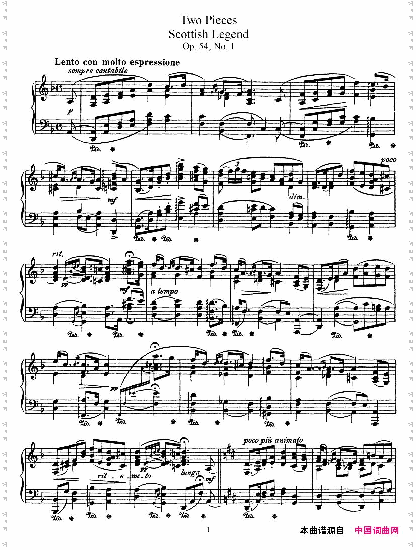 Beach-Op.54,ScottishLegendandGavotteFantastique