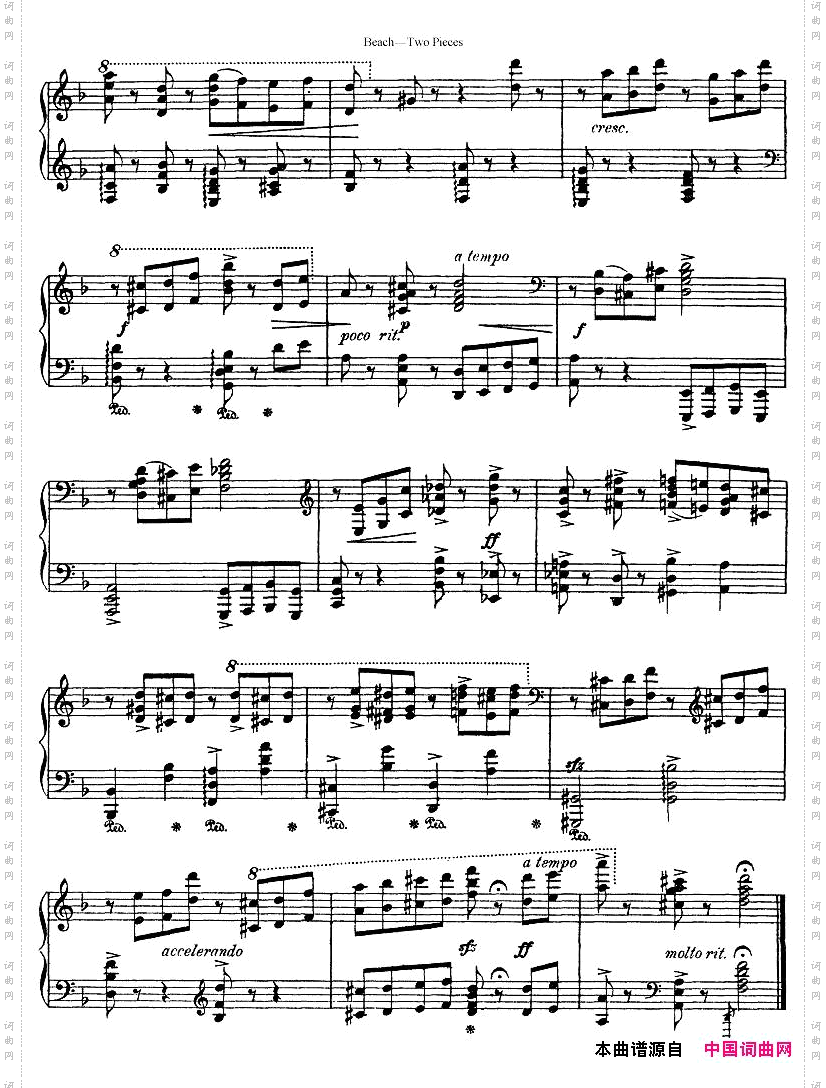 Beach-Op.54,ScottishLegendandGavotteFantastique