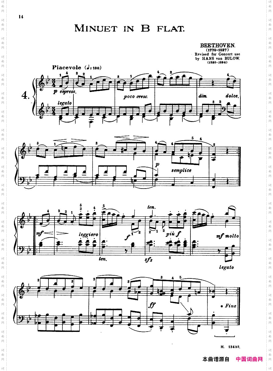 Beethoven-Minuet