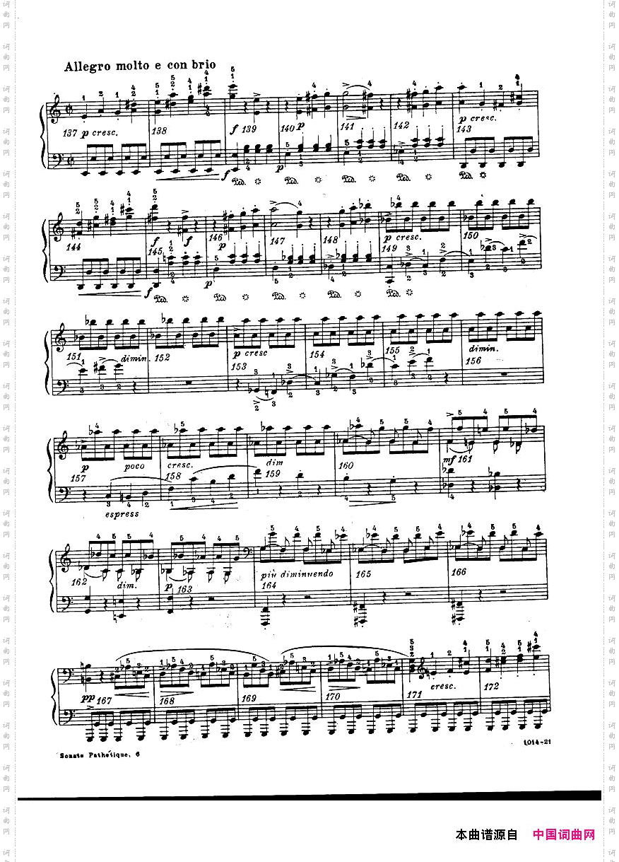 Beethoven-op13-PianoSonata‘Pathetique’ed.Godowsky