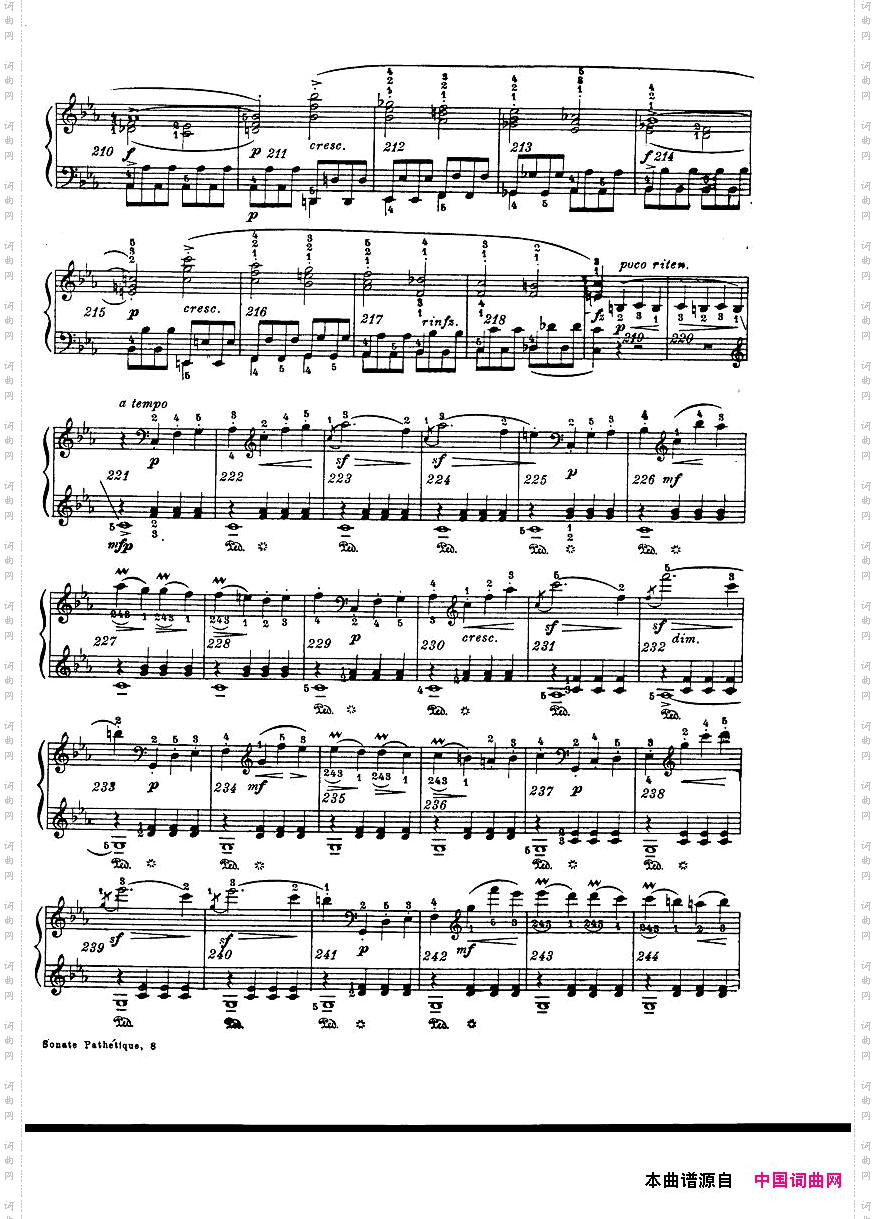 Beethoven-op13-PianoSonata‘Pathetique’ed.Godowsky