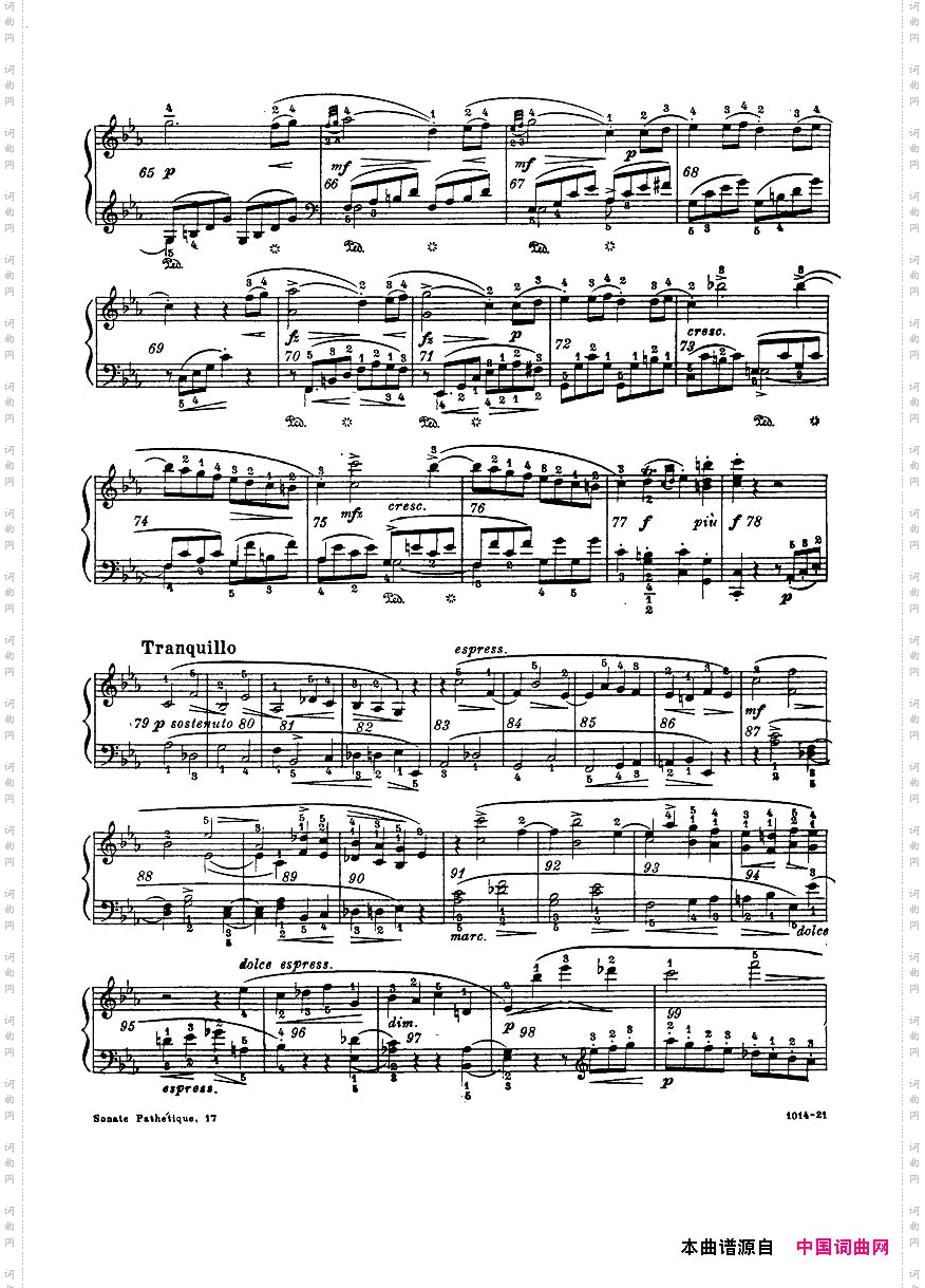 Beethoven-op13-PianoSonata‘Pathetique’ed.Godowsky