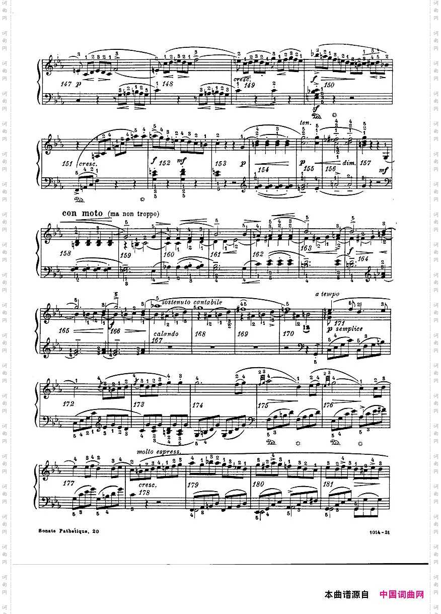 Beethoven-op13-PianoSonata‘Pathetique’ed.Godowsky