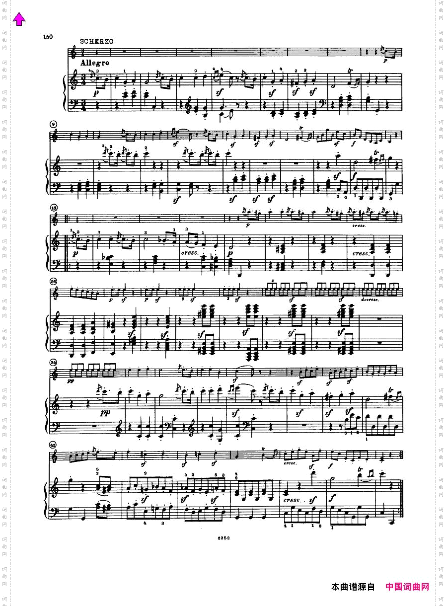 Beethoven-op30,no2-vlnsonatamovtIII.-Scherzo.Allegro