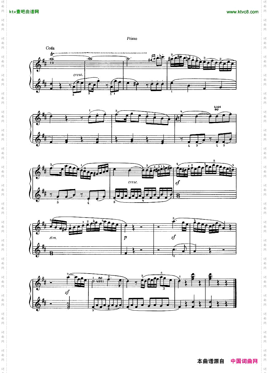Beethoven-op74-SixVariations-4hands