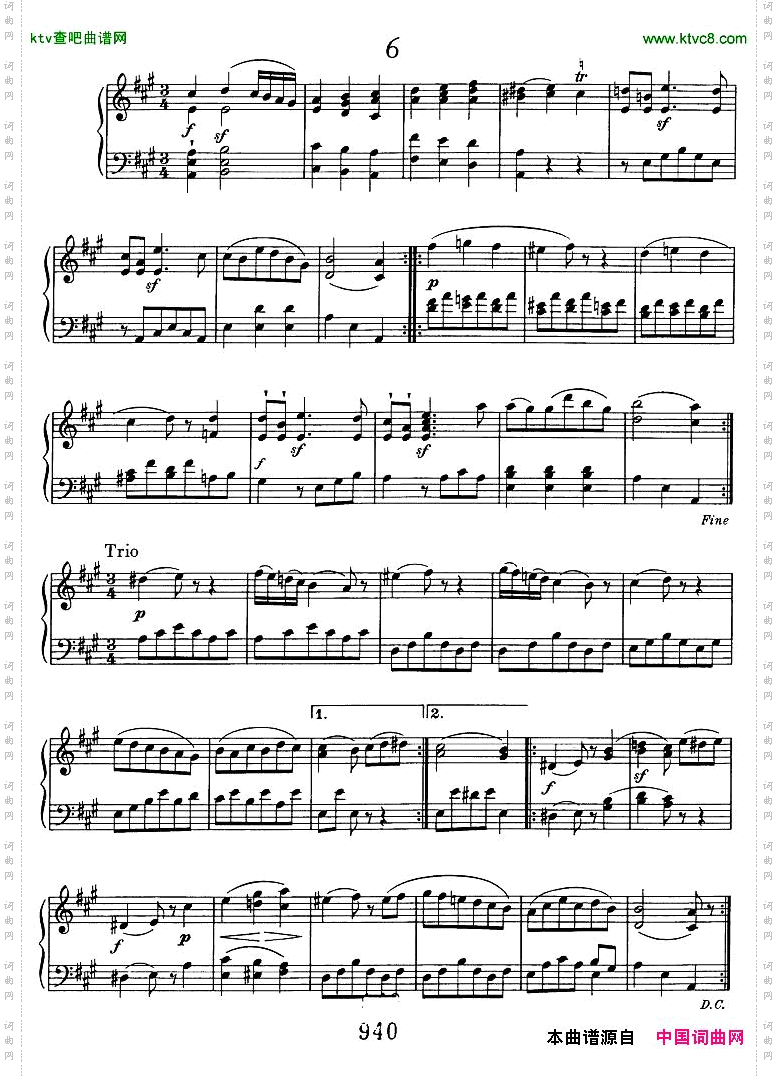 Beethoven-WoO7-12Minuets