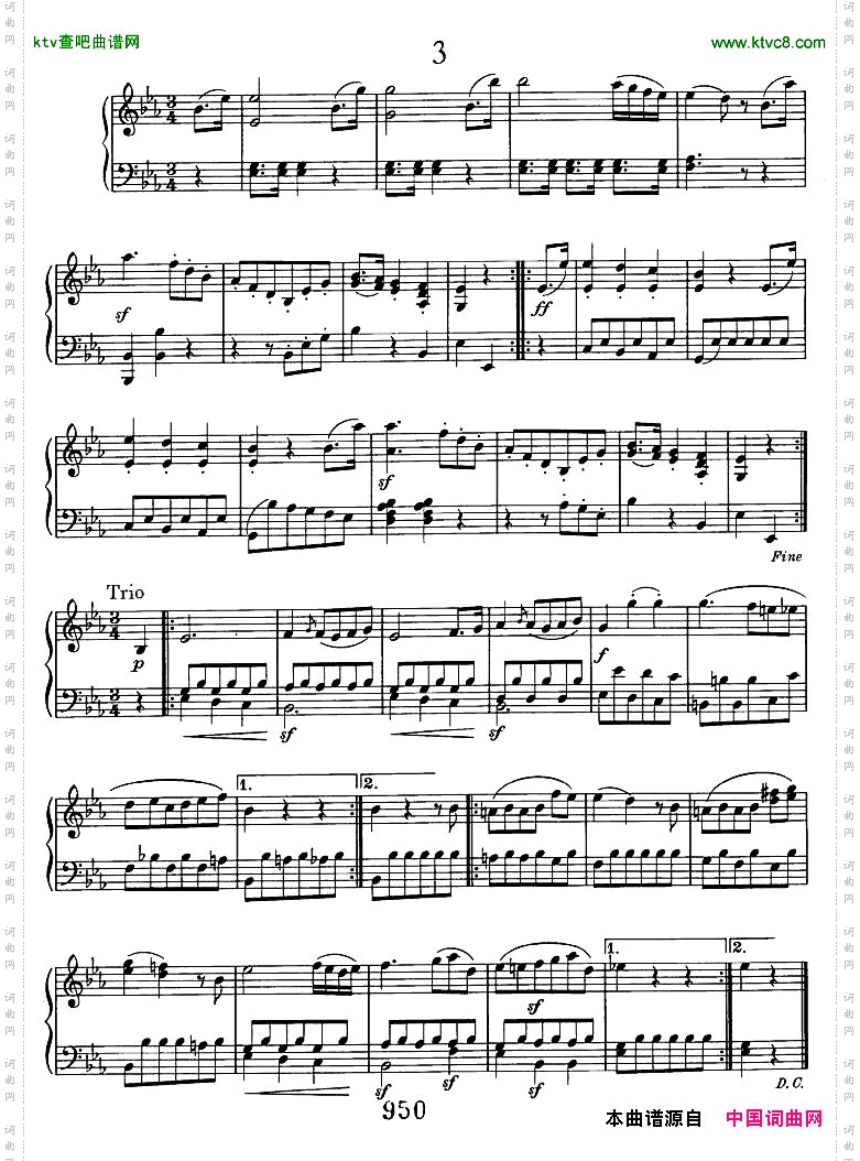 Beethoven-WoO10-6Minuets