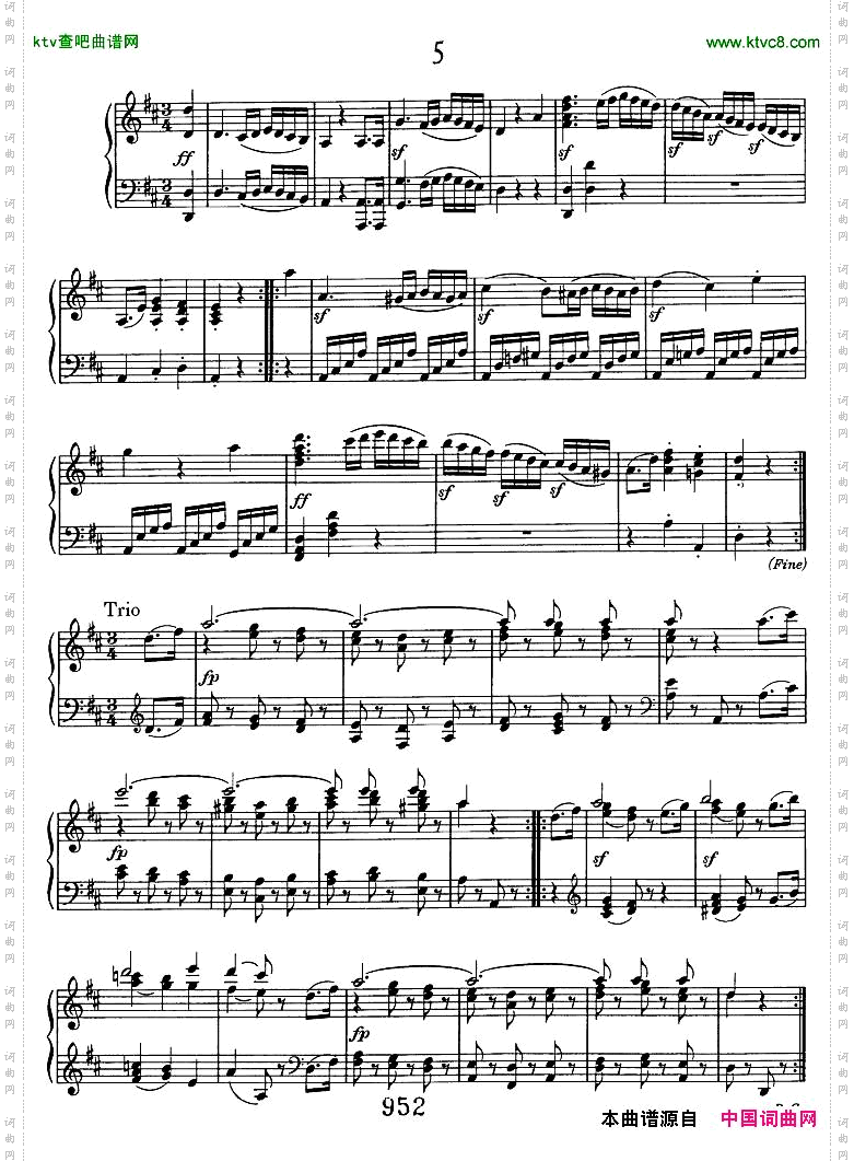 Beethoven-WoO10-6Minuets