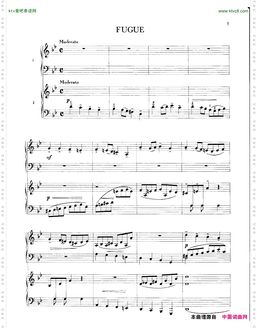 Berggrun-ChoraleandFugue-ThemebyJSBach