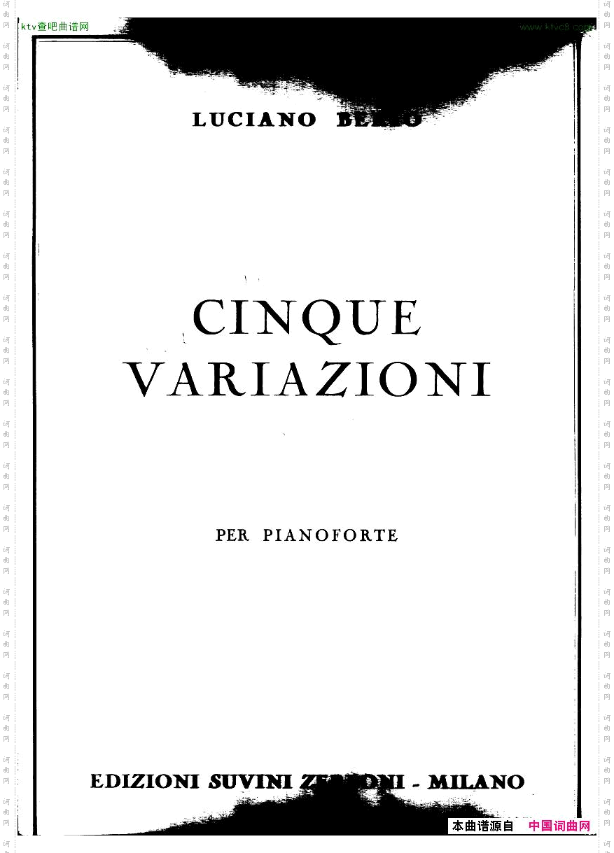 Berio-CinqueVariazioni