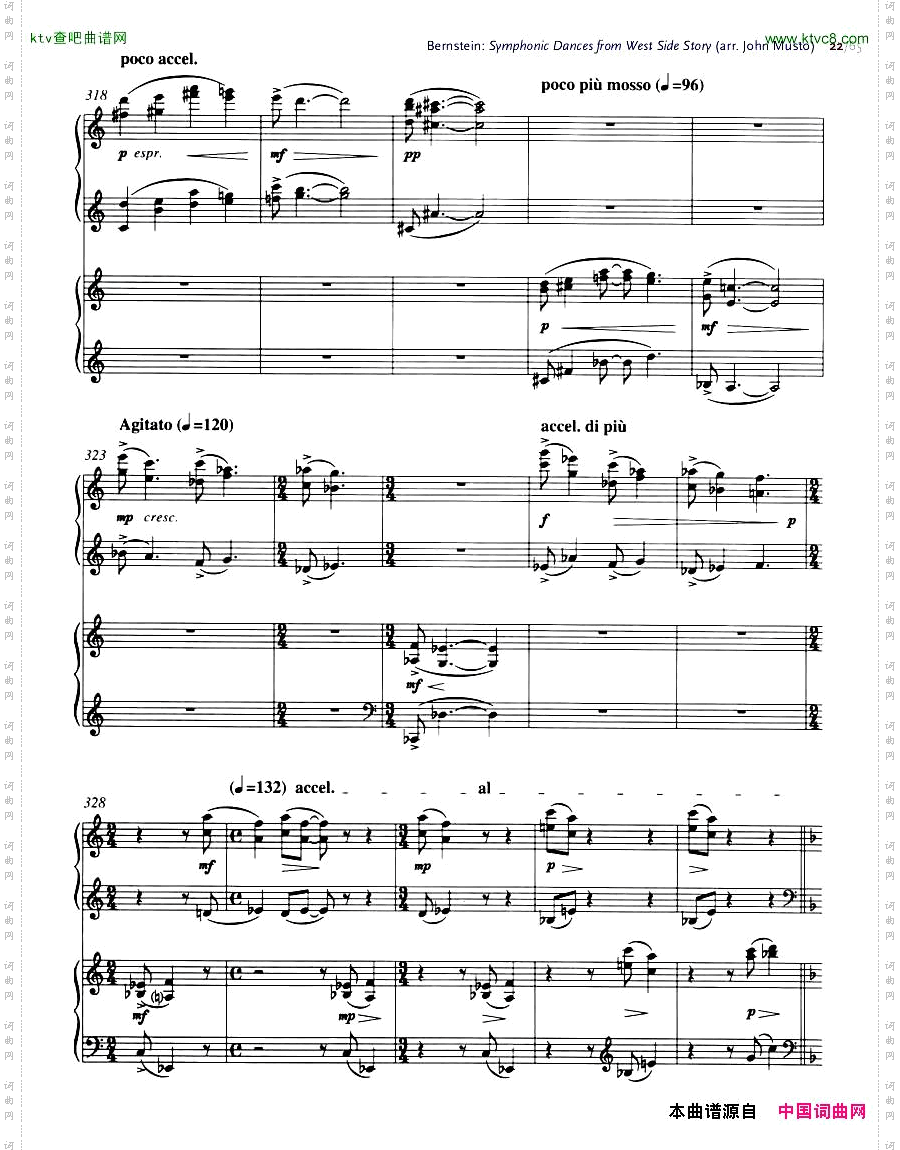 Bernstein-SymphonicDancesfromWSSarrtwopianosMusto22-43