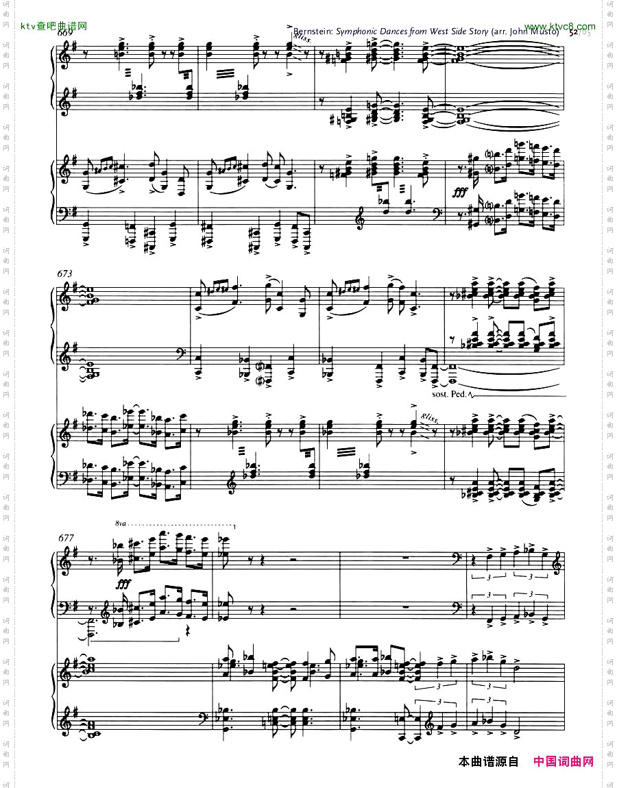 Bernstein-SymphonicDancesfromWSSarrtwopianosMusto44-65