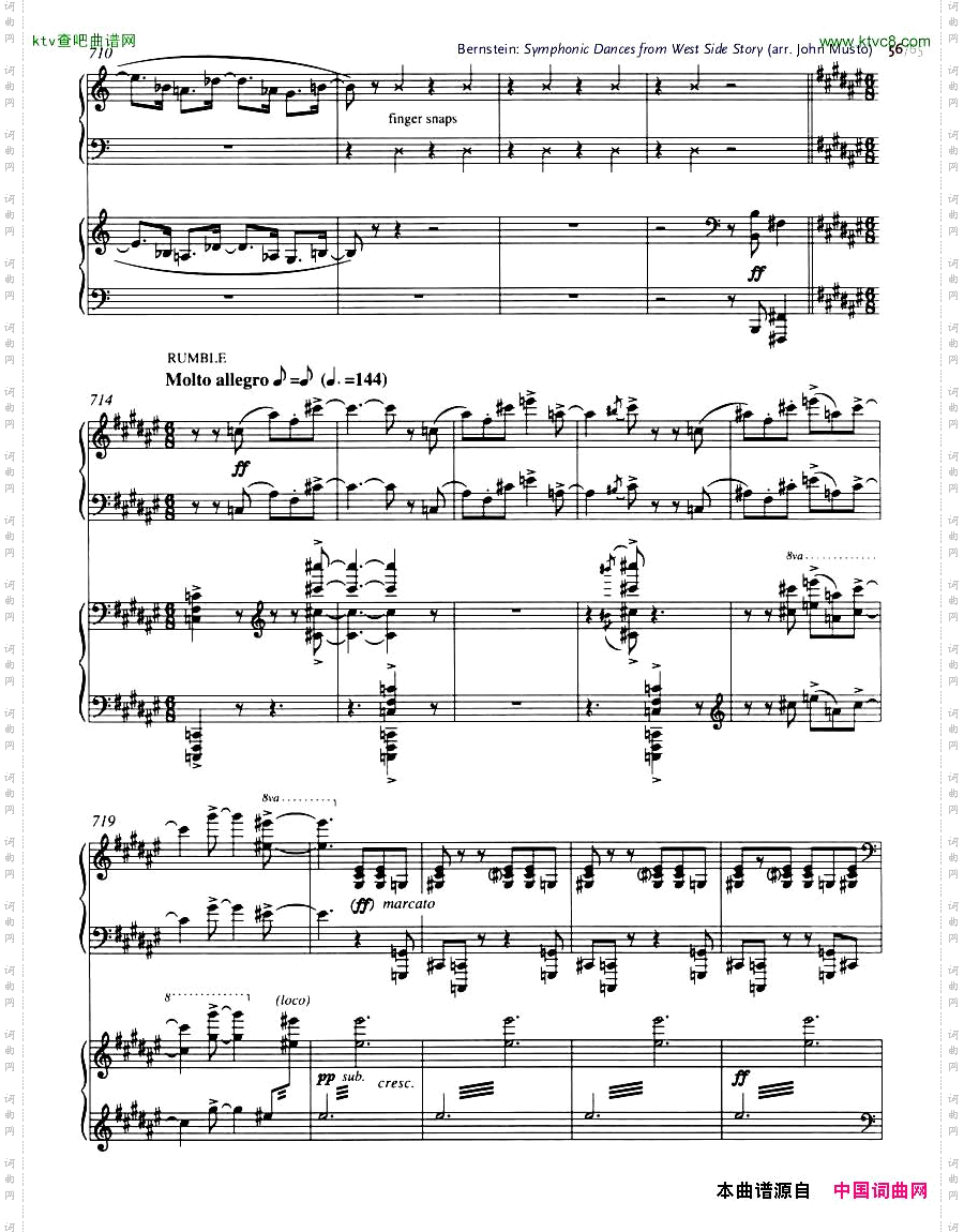 Bernstein-SymphonicDancesfromWSSarrtwopianosMusto44-65