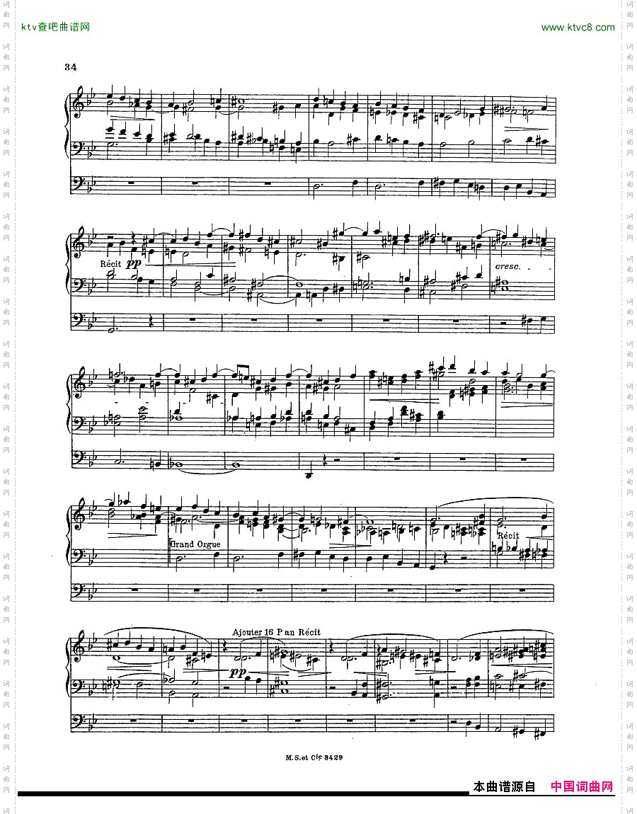 Berthier,Paul-VariationspourGrandorgue