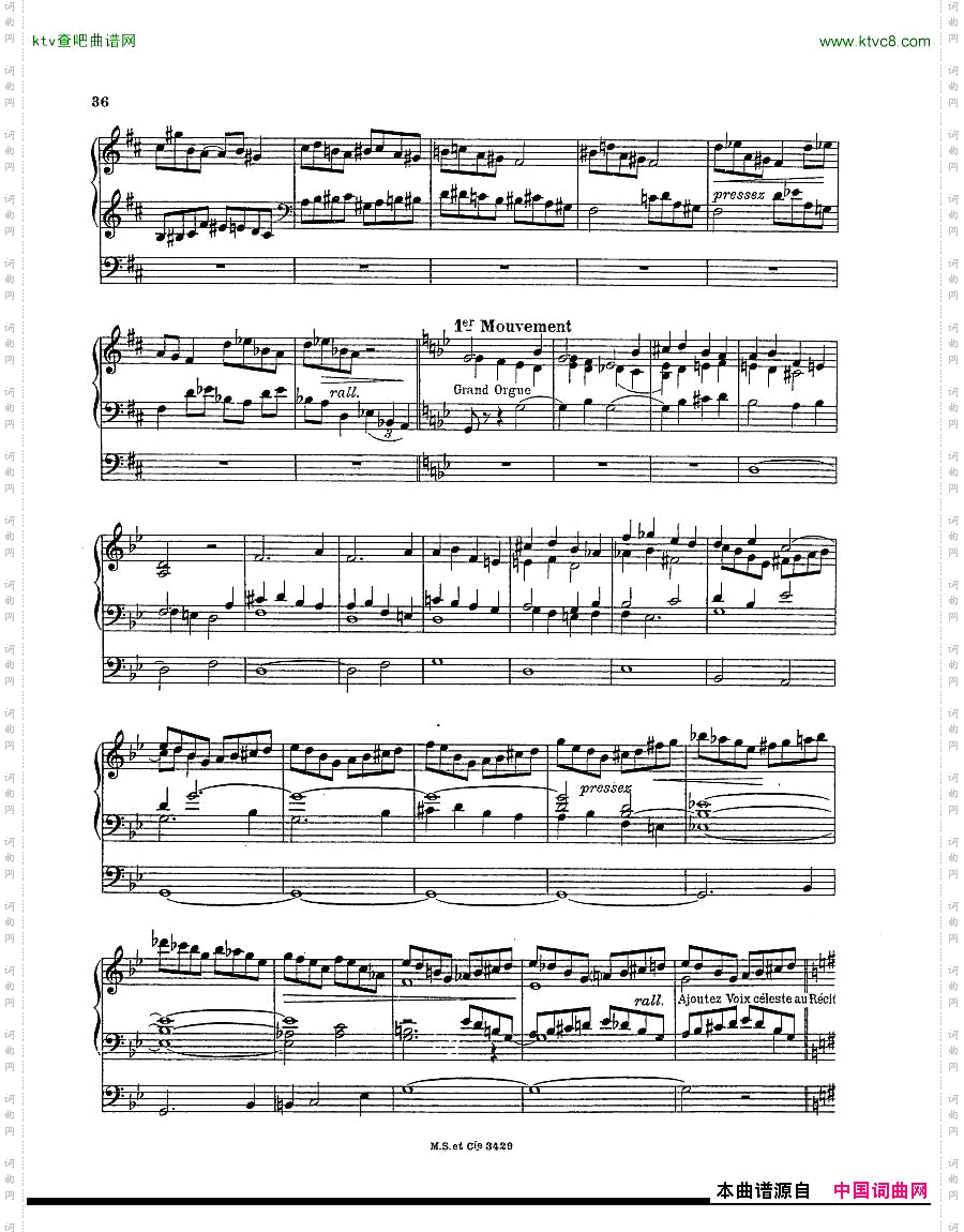 Berthier,Paul-VariationspourGrandorgue