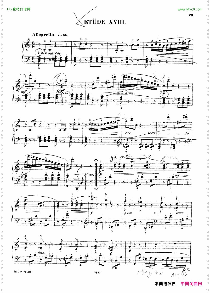 HenriBertini1798-1876-25EasyEtudes,Op.100
