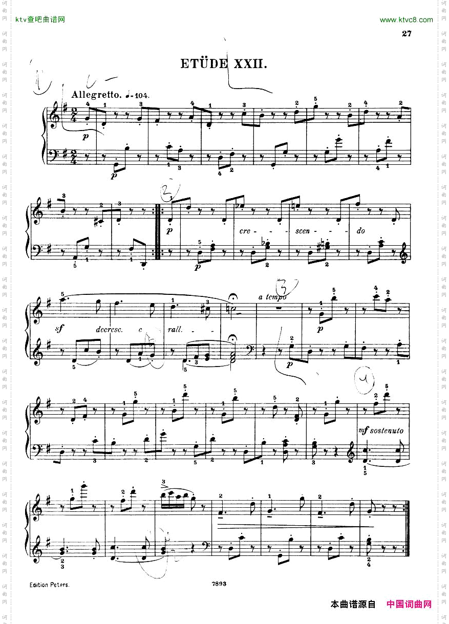 HenriBertini1798-1876-25EasyEtudes,Op.100