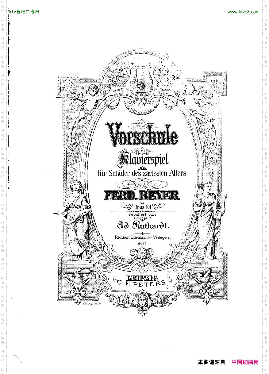 FerdinandBeyer1803-1863-VorschuleimKlavierspiel,Op.101c1851一