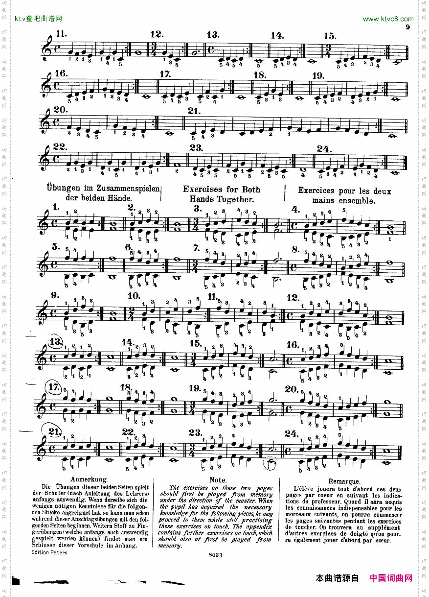 FerdinandBeyer1803-1863-VorschuleimKlavierspiel,Op.101c1851一