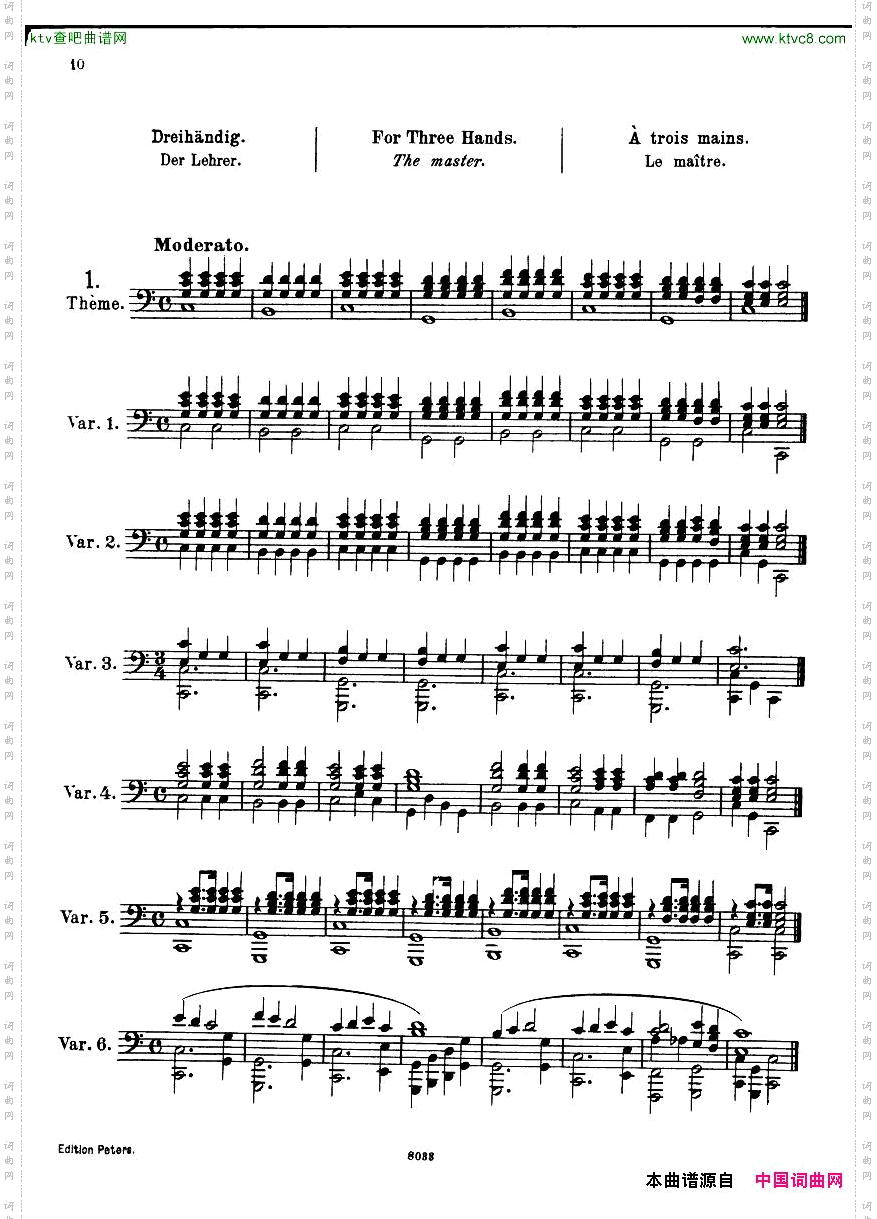 FerdinandBeyer1803-1863-VorschuleimKlavierspiel,Op.101c1851一