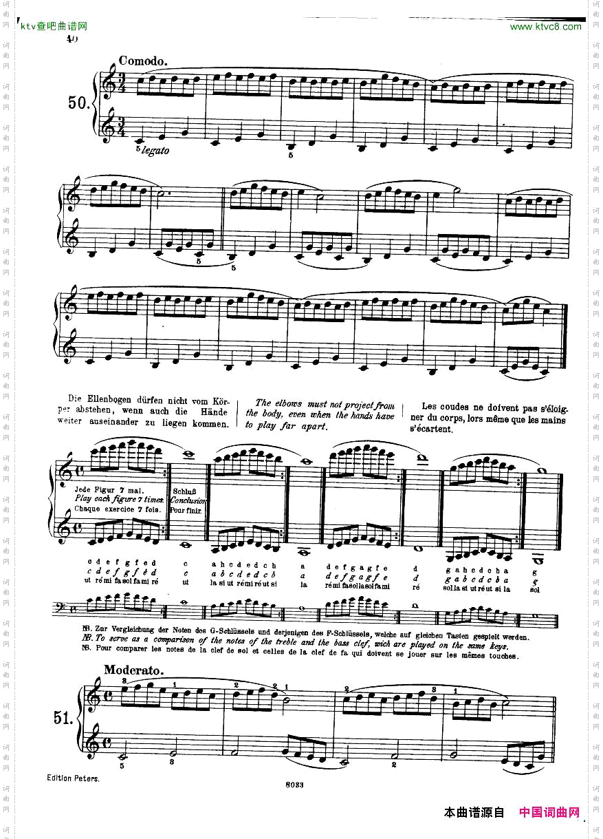 FerdinandBeyer1803-1863-VorschuleimKlavierspiel,Op.101c1851一