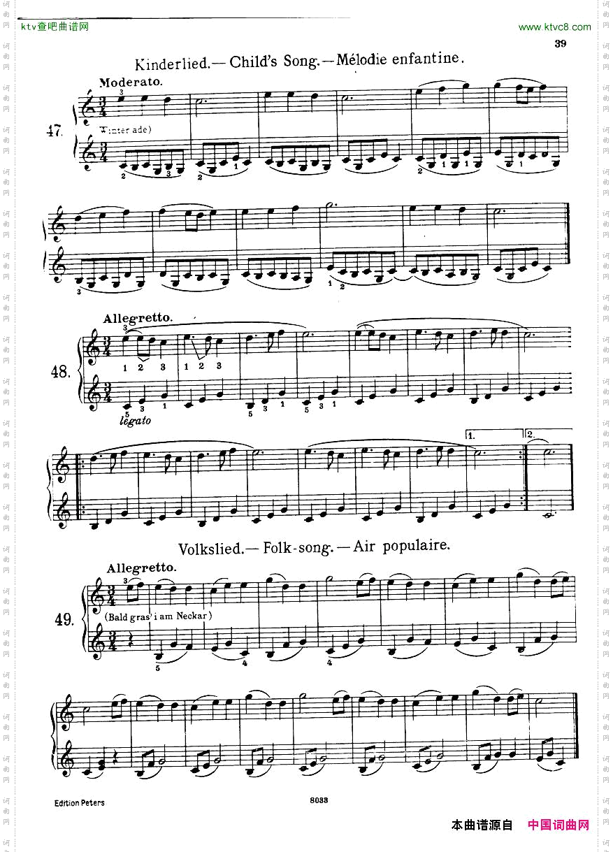FerdinandBeyer1803-1863-VorschuleimKlavierspiel,Op.101c1851一