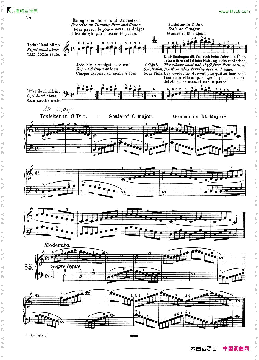 FerdinandBeyer1803-1863-VorschuleimKlavierspiel,Op.101c1851一