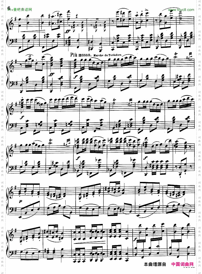 Bizet-Carmen-ToreadorGrandMarcharr.Maylath