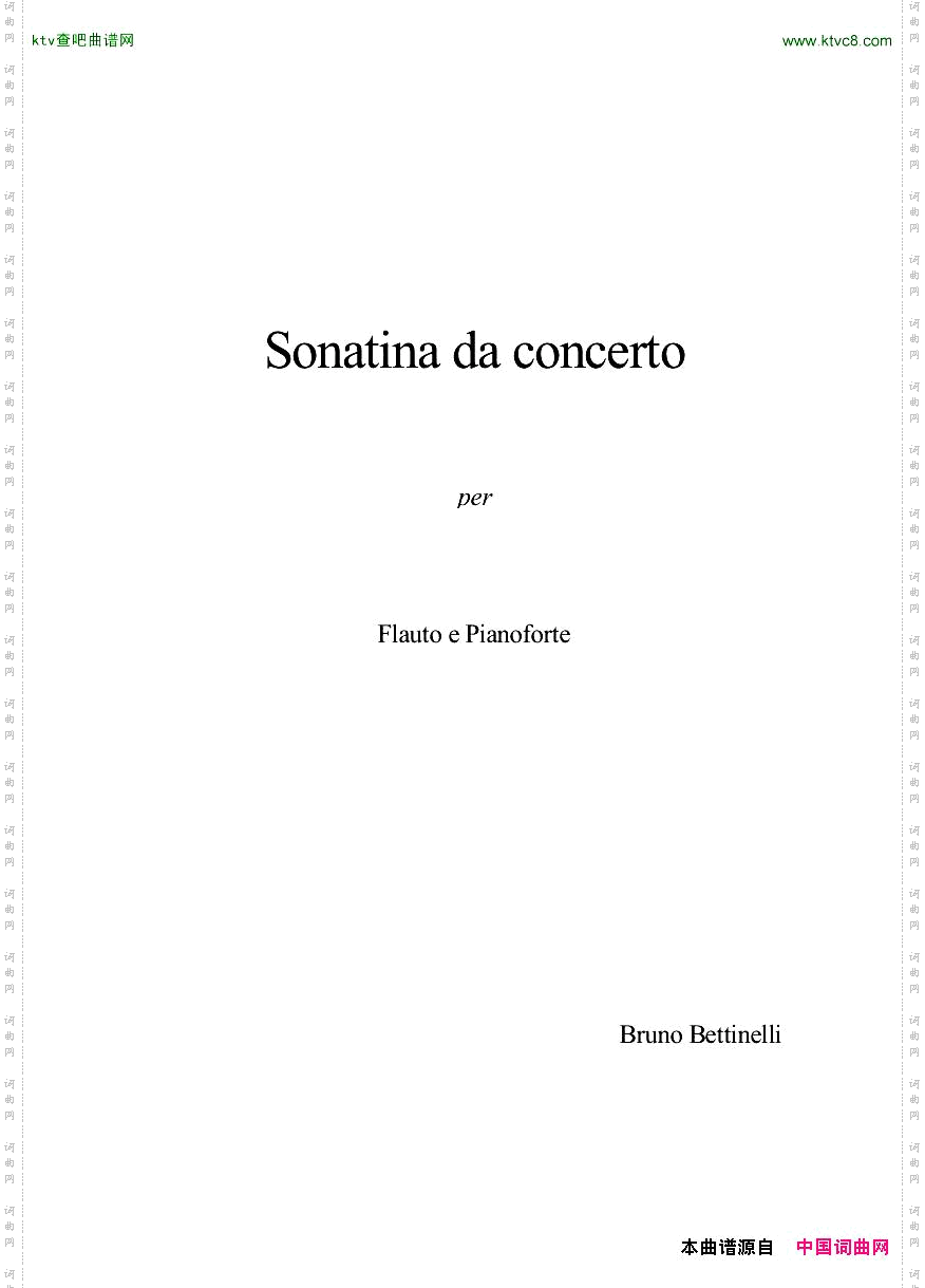 BrunoBettinelli-Sonatinaperflautoepianoforte[flute-piano]