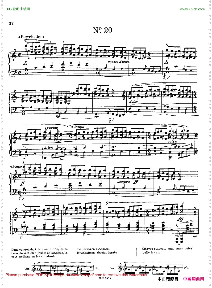 Blanchet-Op.41-64Preludes三
